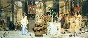 Sir Lawrence Alma-Tadema,OM.RA,RWS The Vintage Festival Spain oil painting artist